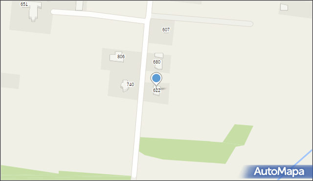 Dębowiec, Dębowiec, 622, mapa Dębowiec