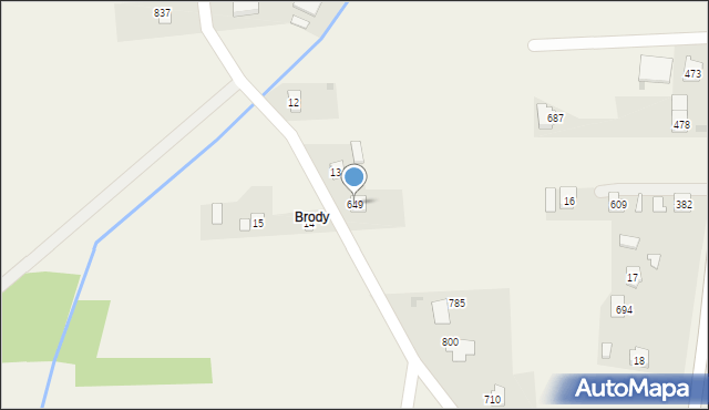 Dębowiec, Dębowiec, 649, mapa Dębowiec