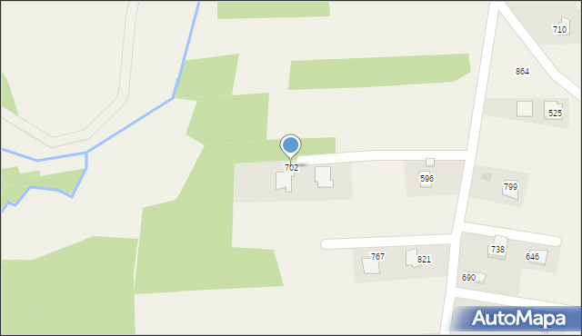 Dębowiec, Dębowiec, 702, mapa Dębowiec