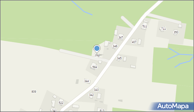 Dębowiec, Dębowiec, 770, mapa Dębowiec