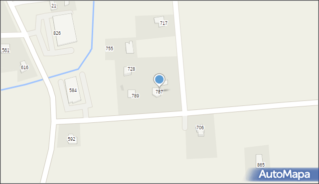 Dębowiec, Dębowiec, 787, mapa Dębowiec