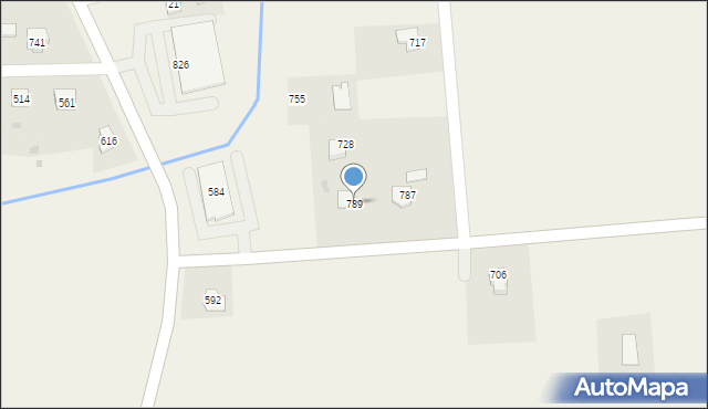 Dębowiec, Dębowiec, 789, mapa Dębowiec