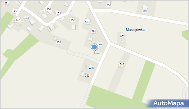 Dębowiec, Dębowiec, 878, mapa Dębowiec