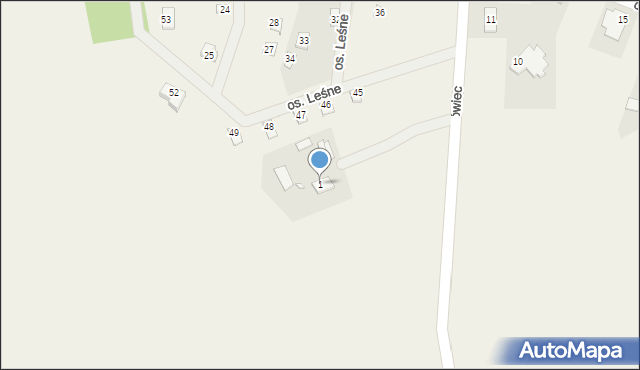 Dębówiec, Dębówiec, 1, mapa Dębówiec