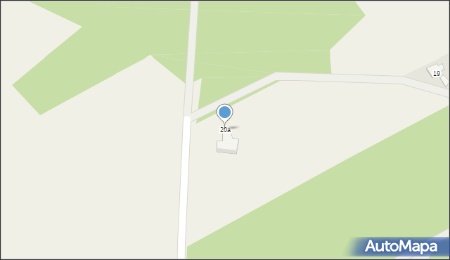 Dębówiec, Dębówiec, 20a, mapa Dębówiec