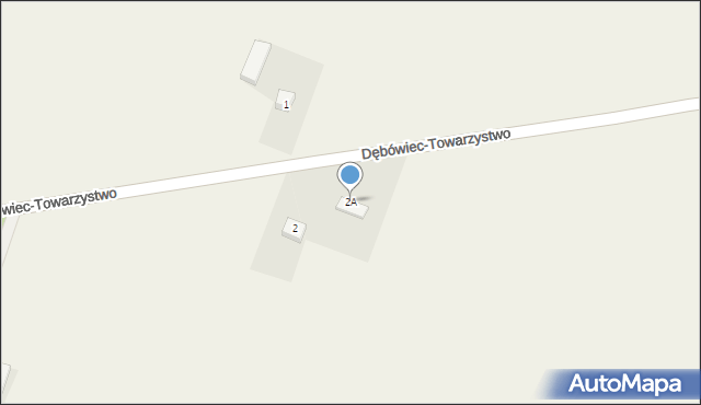 Dębówiec-Towarzystwo, Dębówiec-Towarzystwo, 2A, mapa Dębówiec-Towarzystwo