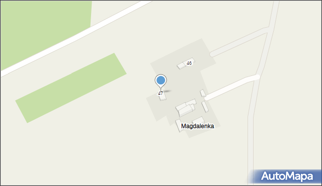 Dębowiec Wielki, Dębowiec Wielki, 47, mapa Dębowiec Wielki