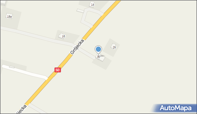 Dębówka, Dębówka, 30, mapa Dębówka