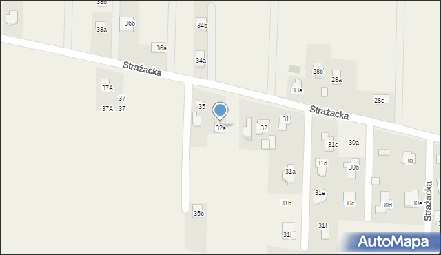 Dębówka, Dębówka, 32a, mapa Dębówka