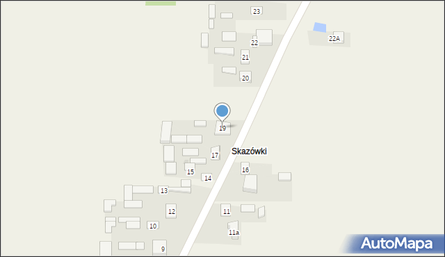 Dębówka, Dębówka, 19, mapa Dębówka