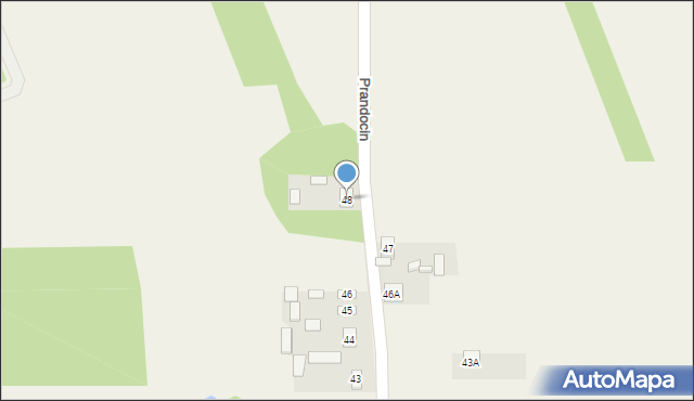 Dębówka, Dębówka, 48, mapa Dębówka