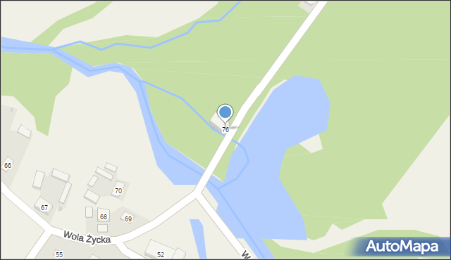 Dębówka, Dębówka, 76, mapa Dębówka