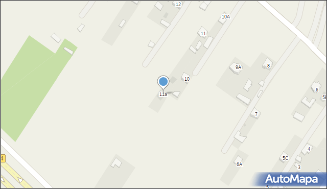 Dębówka, Dębówka, 11a, mapa Dębówka