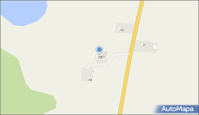 Dębówko, Dębówko, 15B, mapa Dębówko