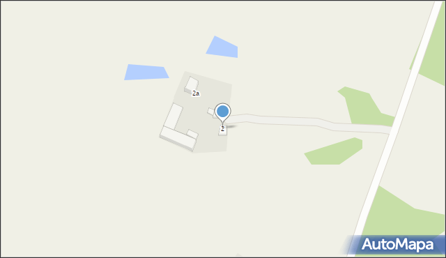 Dębowo, Dębowo, 2, mapa Dębowo