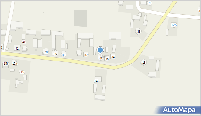 Dębsko, Dębsko, 36, mapa Dębsko