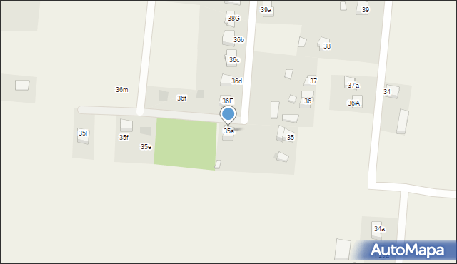 Dęby Szlacheckie, Dęby Szlacheckie, 35a, mapa Dęby Szlacheckie