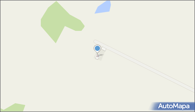 Deksznie, Deksznie, 13, mapa Deksznie