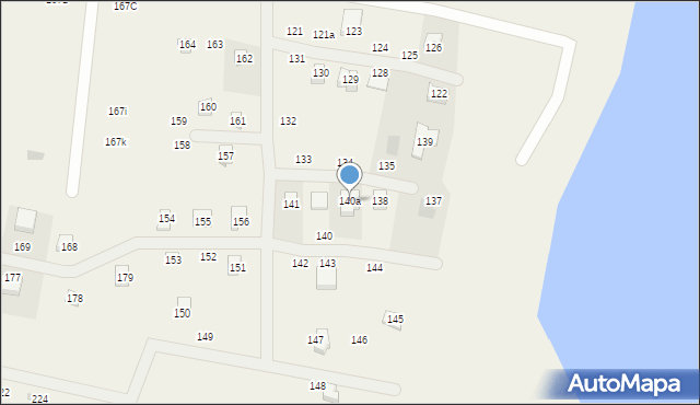 Demlin, Demlin, 140a, mapa Demlin