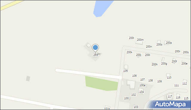 Demlin, Demlin, 203, mapa Demlin