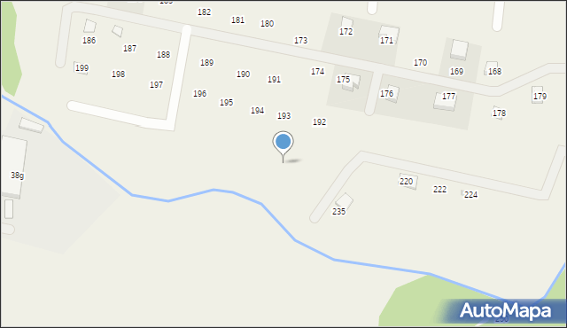 Demlin, Demlin, 215, mapa Demlin