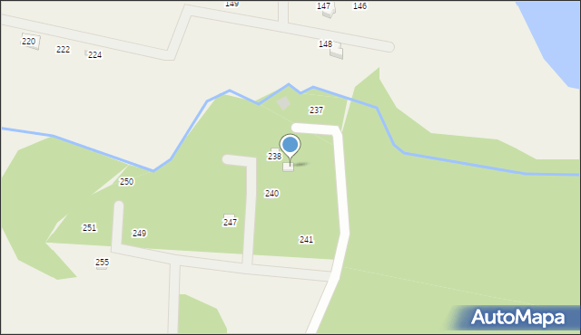 Demlin, Demlin, 238a, mapa Demlin