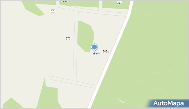 Demlin, Demlin, 262, mapa Demlin