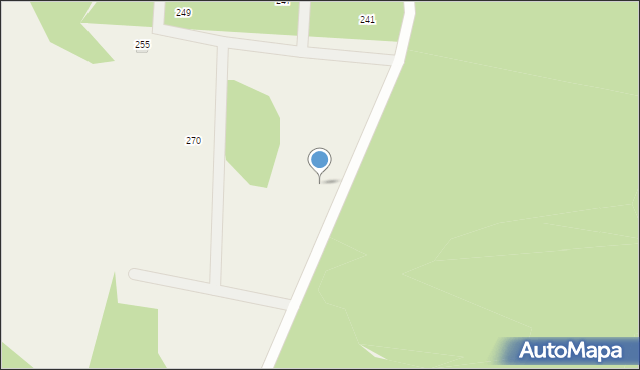 Demlin, Demlin, 262a, mapa Demlin