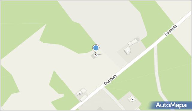 Depaula, Depaula, 6c, mapa Depaula