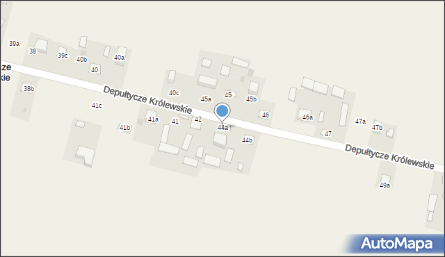 Depułtycze Królewskie, Depułtycze Królewskie, 44a, mapa Depułtycze Królewskie