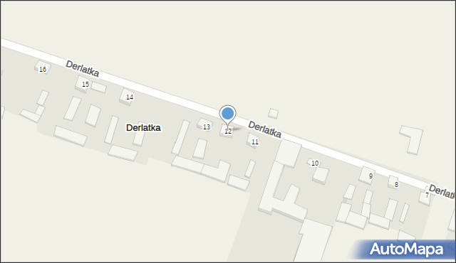 Derlatka, Derlatka, 12, mapa Derlatka