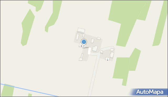 Desno, Desno, 3a, mapa Desno