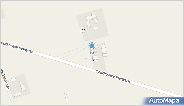 Deszkowice Pierwsze, Deszkowice Pierwsze, 154, mapa Deszkowice Pierwsze
