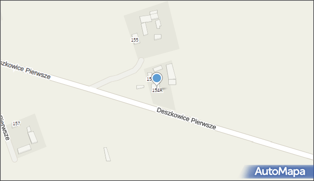 Deszkowice Pierwsze, Deszkowice Pierwsze, 154A, mapa Deszkowice Pierwsze
