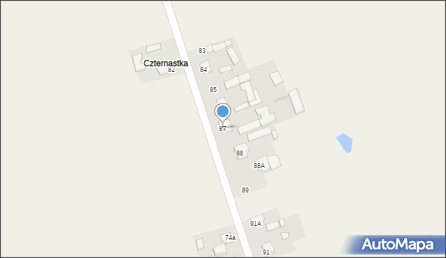 Deszkowice Pierwsze, Deszkowice Pierwsze, 87, mapa Deszkowice Pierwsze