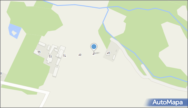 Górzno, Dębowa, 47, mapa Górzno