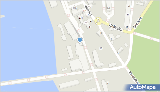 Hel, Demela Kazimierza, prof., 26, mapa Hel