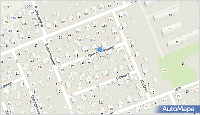 Kolbuszowa, Dembowskiego Edwarda, 5, mapa Kolbuszowa