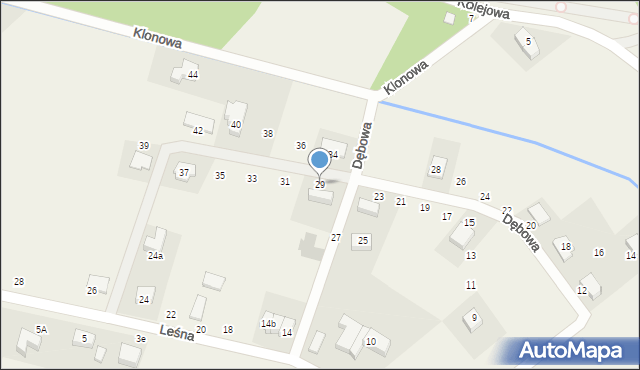 Kotowice, Dębowa, 29, mapa Kotowice