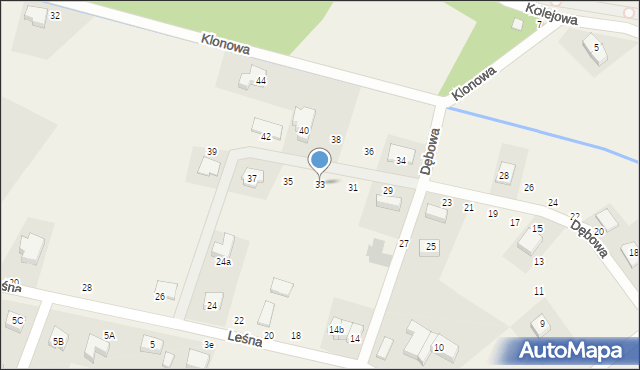 Kotowice, Dębowa, 33, mapa Kotowice