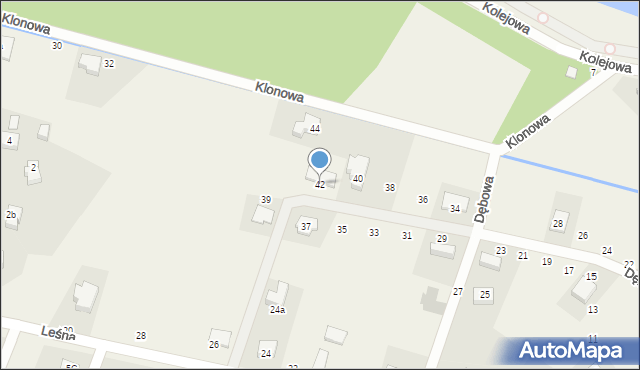 Kotowice, Dębowa, 42, mapa Kotowice