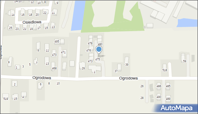 Kryspinów, Dębowe Zacisze, 2, mapa Kryspinów