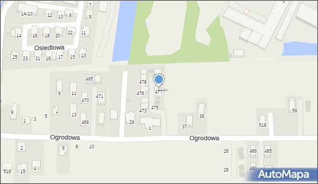 Kryspinów, Dębowe Zacisze, 4, mapa Kryspinów