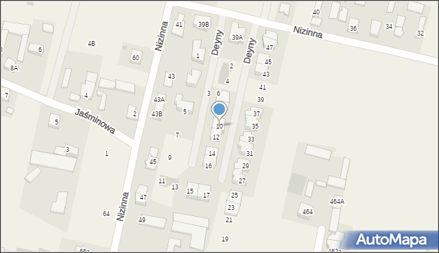 Ołtarzew, Deyny Kazimierza, 10, mapa Ołtarzew