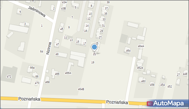 Ołtarzew, Deyny Kazimierza, 21, mapa Ołtarzew