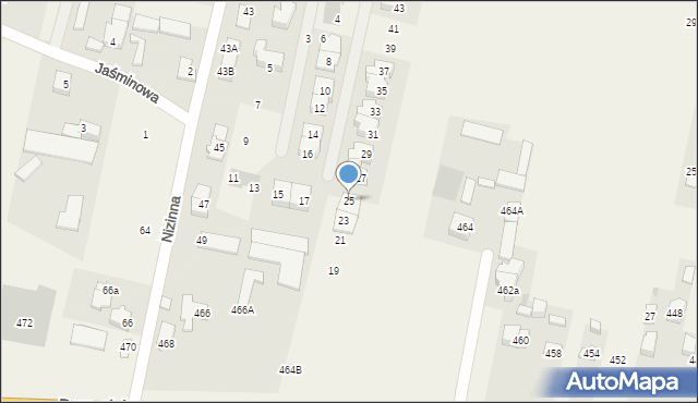 Ołtarzew, Deyny Kazimierza, 25, mapa Ołtarzew