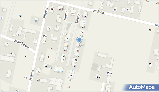 Ołtarzew, Deyny Kazimierza, 35, mapa Ołtarzew