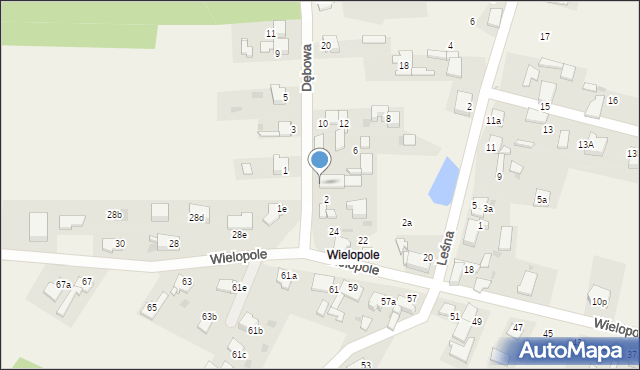 Pilchowice, Dębowa, 4, mapa Pilchowice