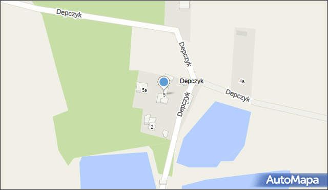Podstoła, Depczyk, 5, mapa Podstoła