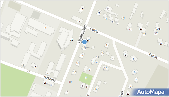 Przysucha, Dembińskich, 18, mapa Przysucha
